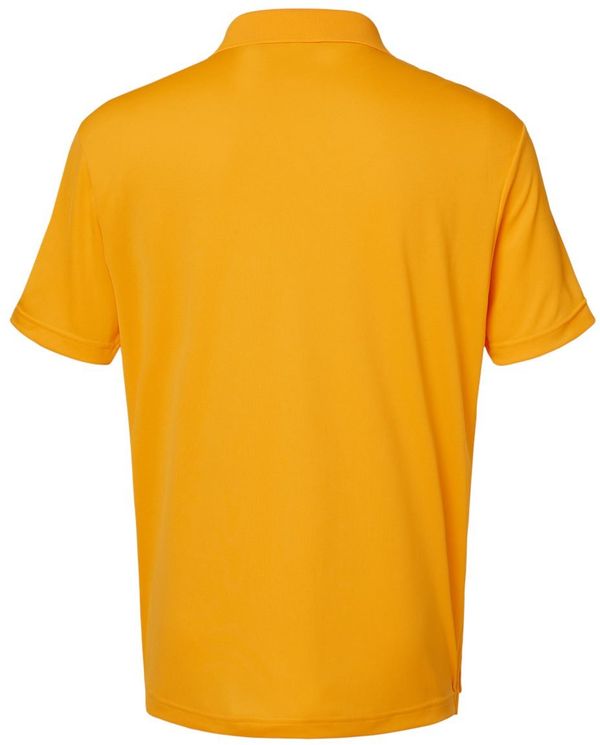 Am image of a Custom Adidas Performance Sport Shirt in Collegiate Gold!