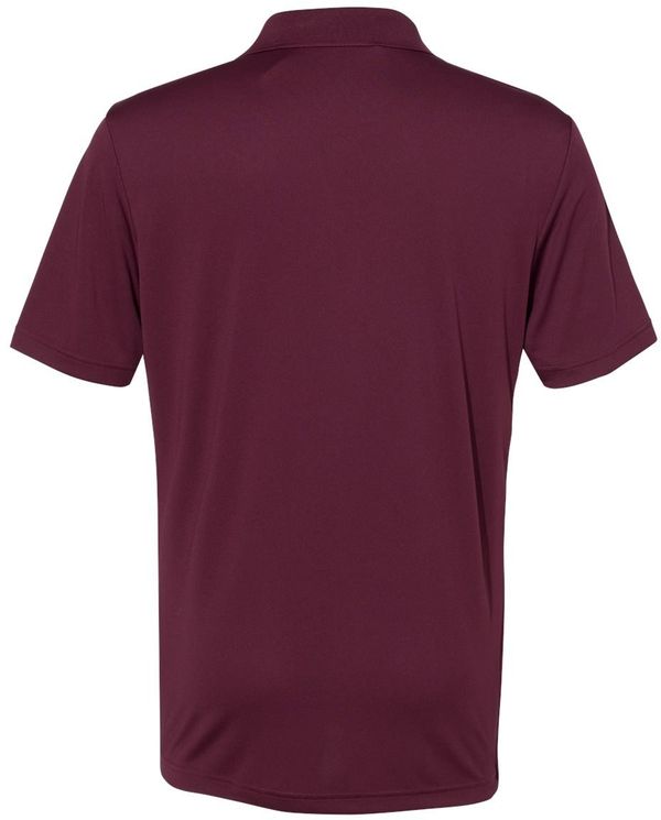 Am image of a Custom Adidas Performance Sport Shirt in Maroon!