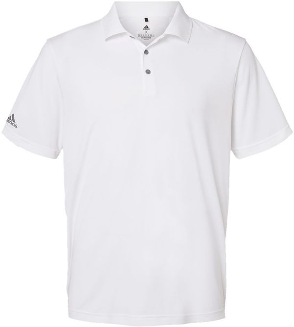 Am image of a Custom Adidas Performance Sport Shirt in White!