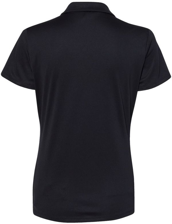 Am image of a Custom Adidas Womens Performance Sport Shirt in Black!