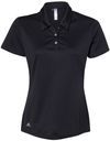 Am image of a Custom Adidas Womens Performance Sport Shirt in Black!