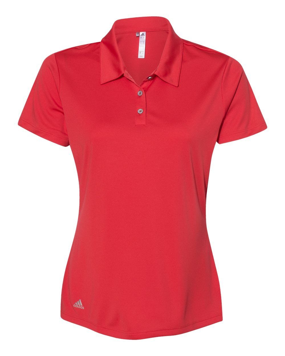 Adidas Womens Performance Sport Shirt in Collegiate Red