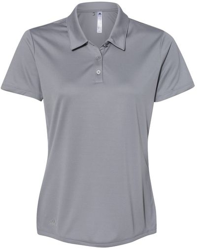 Am image of a Custom Adidas Womens Performance Sport Shirt in Grey Three!