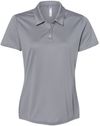 Am image of a Custom Adidas Womens Performance Sport Shirt in Grey Three!