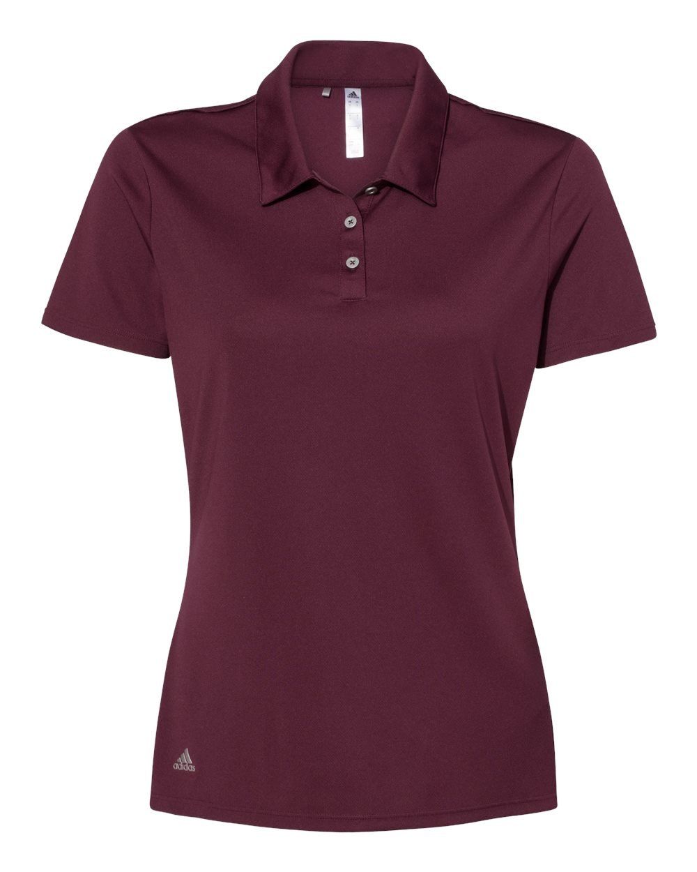 Adidas Womens Performance Sport Shirt in Maroon