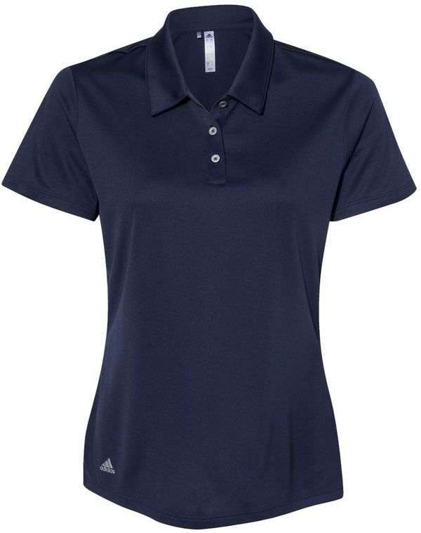 Am image of a Custom Adidas Womens Performance Sport Shirt in Navy!