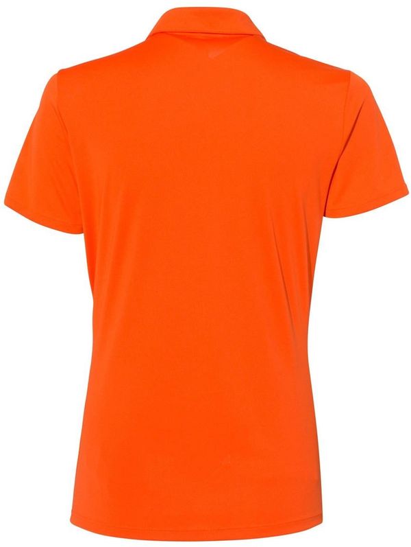 Am image of a Custom Adidas Womens Performance Sport Shirt in Orange!
