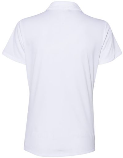 Am image of a Custom Adidas Womens Performance Sport Shirt in White!
