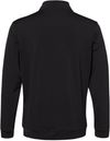 Am image of a Custom Adidas Performance Textured Quarter Zip Pullover in Black!
