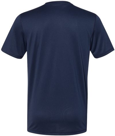 Am image of a Custom Adidas Sport T Shirt in Collegiate Navy!