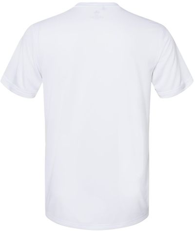 Am image of a Custom Adidas Sport T Shirt in White!