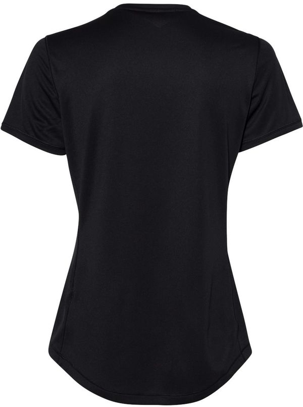 Am image of a Custom Adidas Womens Sport T Shirt in Black!