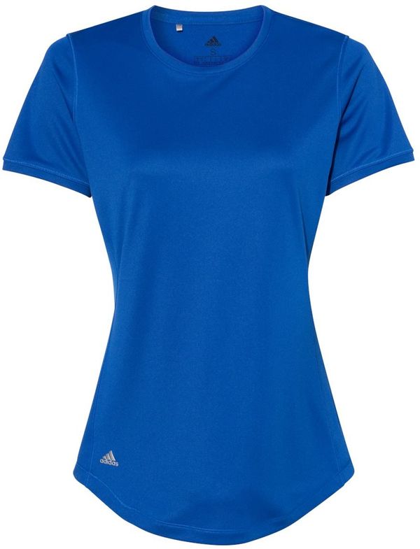 Am image of a Custom Adidas Womens Sport T Shirt in Collegiate Royal!