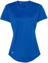 Am image of a Custom Adidas Womens Sport T Shirt in Collegiate Royal!