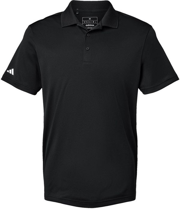 Am image of a Custom Adidas Basic Sport Polo in Black!