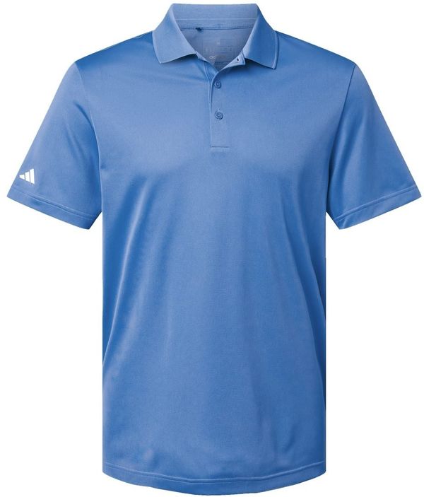 An image of a Custom Adidas Basic Sport Polo in Blue Fusion!