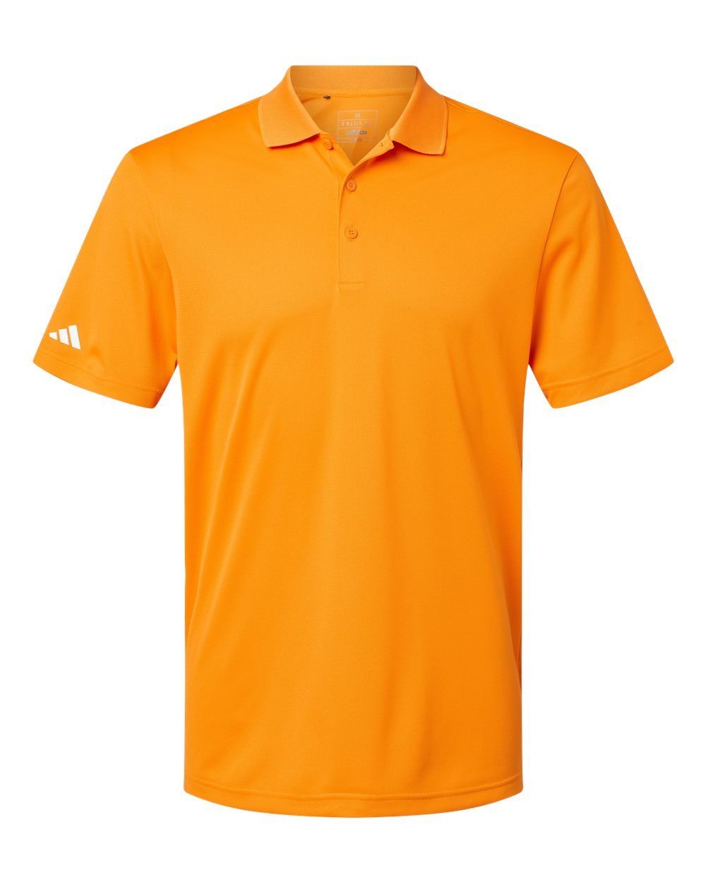 Adidas Basic Sport Polo in Bright Orange