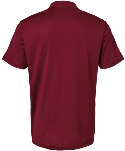 Am image of a Custom Adidas Basic Sport Polo in Collegiate Burgundy!