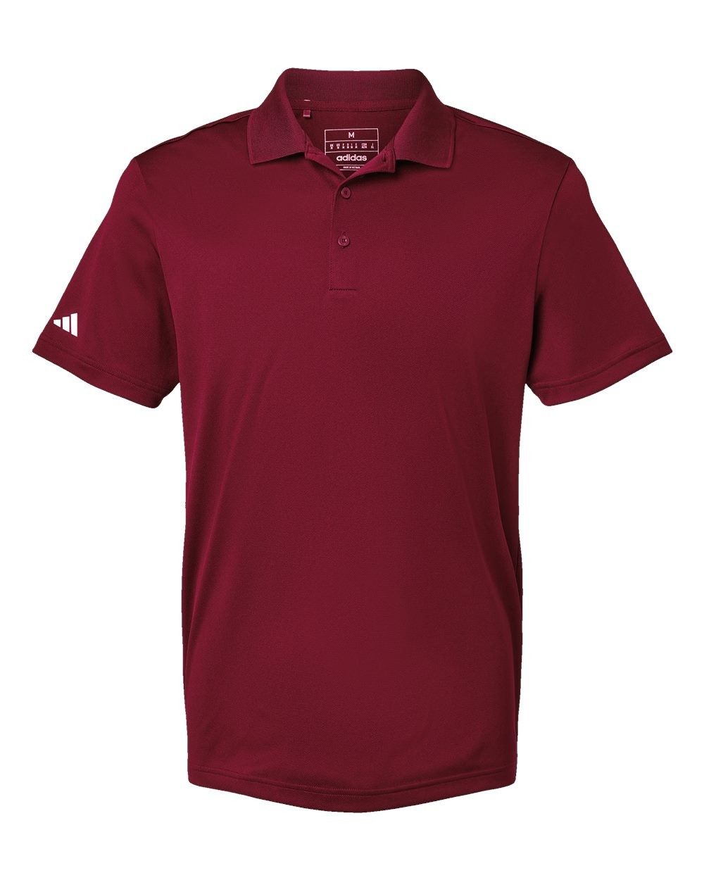 Adidas Basic Sport Polo in Collegiate Burgundy