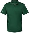 Am image of a Custom Adidas Basic Sport Polo in Collegiate Green!