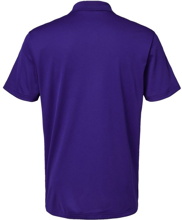 Am image of a Custom Adidas Basic Sport Polo in Collegiate Purple!