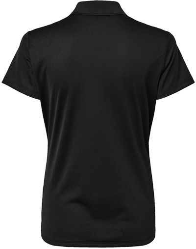 Am image of a Custom Adidas Womens Basic Sport Polo in Black!