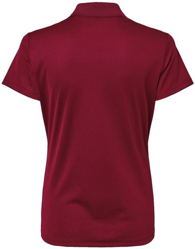 Am image of a Custom Adidas Womens Basic Sport Polo in Collegiate Burgundy!