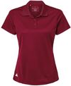 Am image of a Custom Adidas Womens Basic Sport Polo in Collegiate Burgundy!