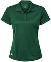 Am image of a Custom Adidas Womens Basic Sport Polo in Collegiate Green!