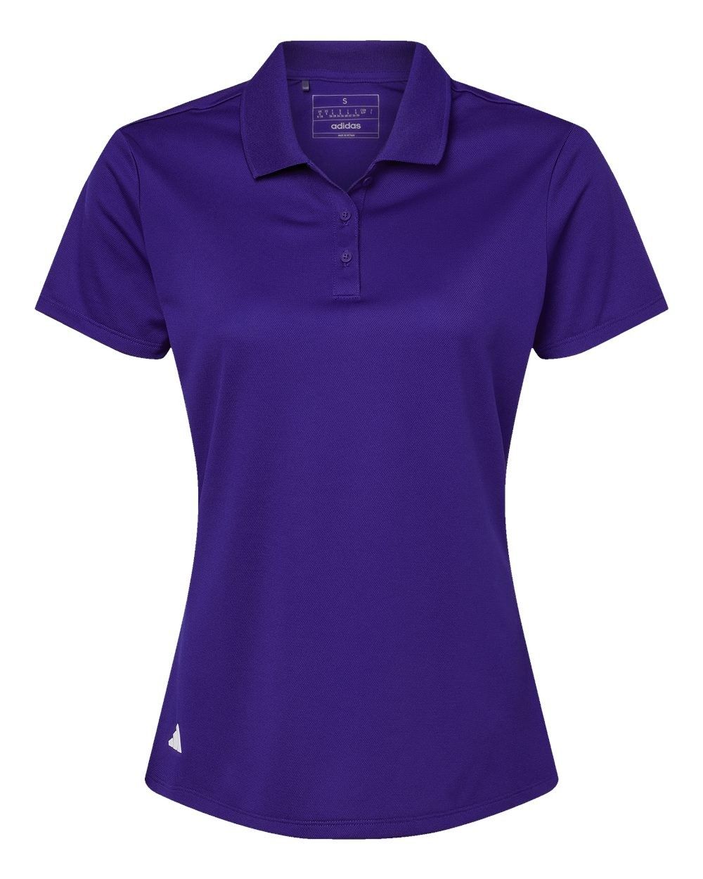 Adidas Womens Basic Sport Polo in Collegiate Purple