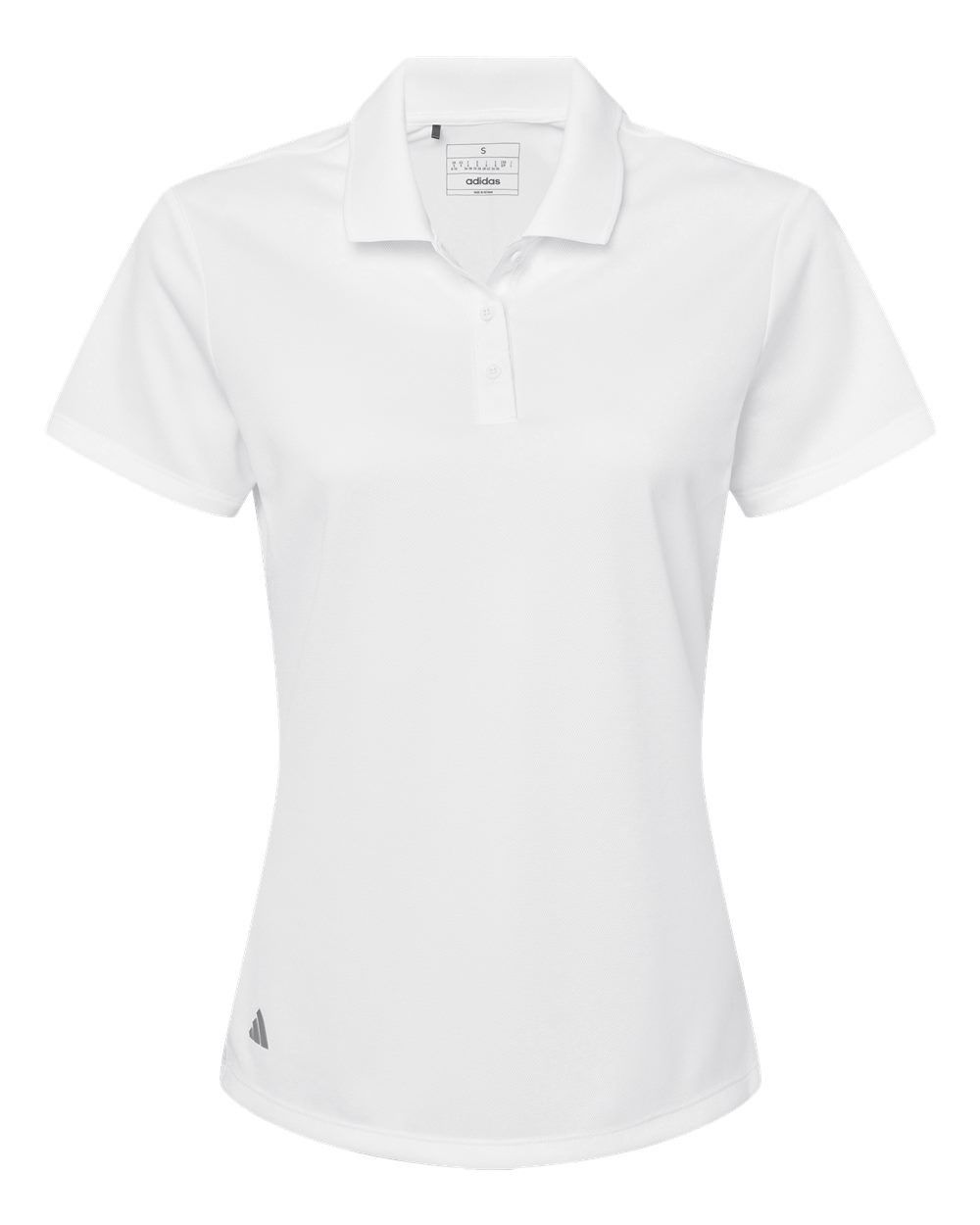 Adidas Womens Basic Sport Polo in White