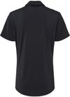 Am image of a Custom Adidas Women's Ultimate Solid Polo in Black!