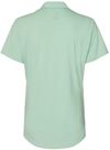 Am image of a Custom Adidas Women's Ultimate Solid Polo in Clear Mint!