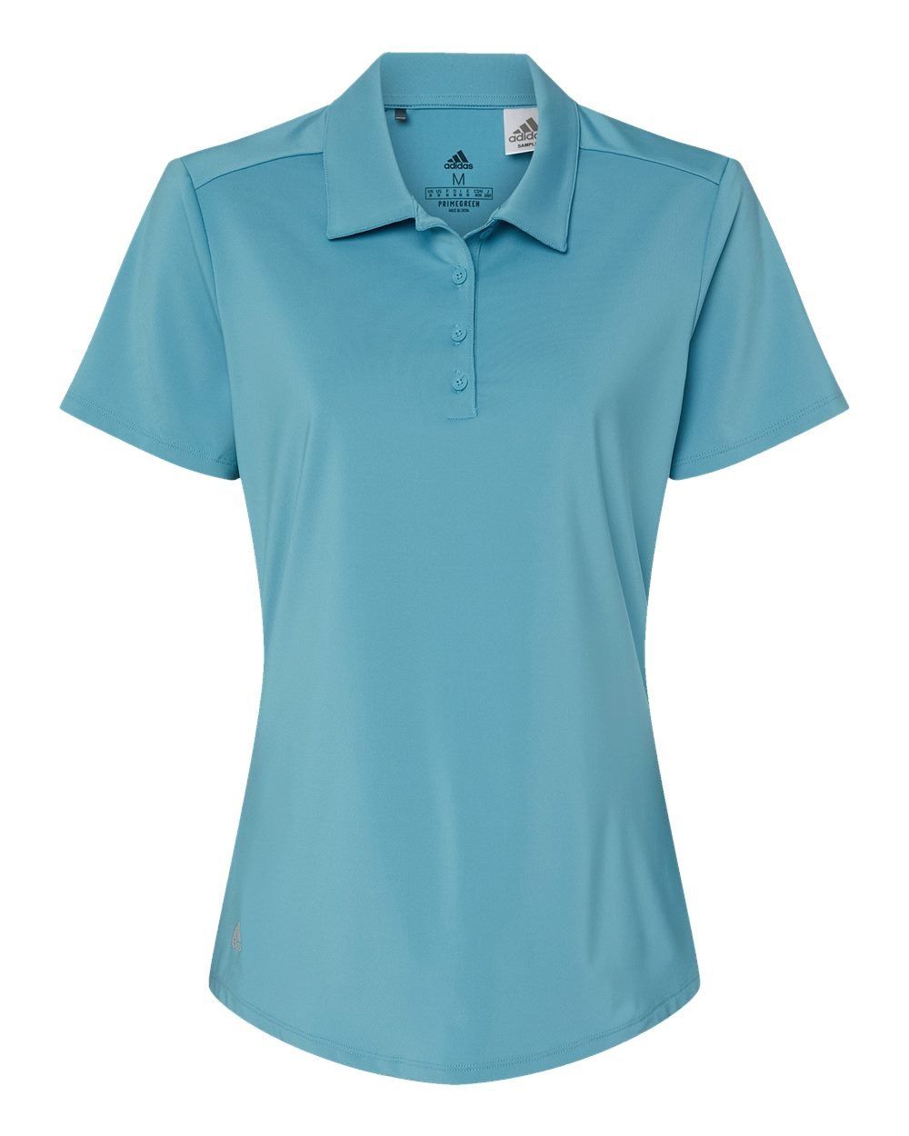 Adidas Women's Ultimate Solid Polo in Hazy Blue