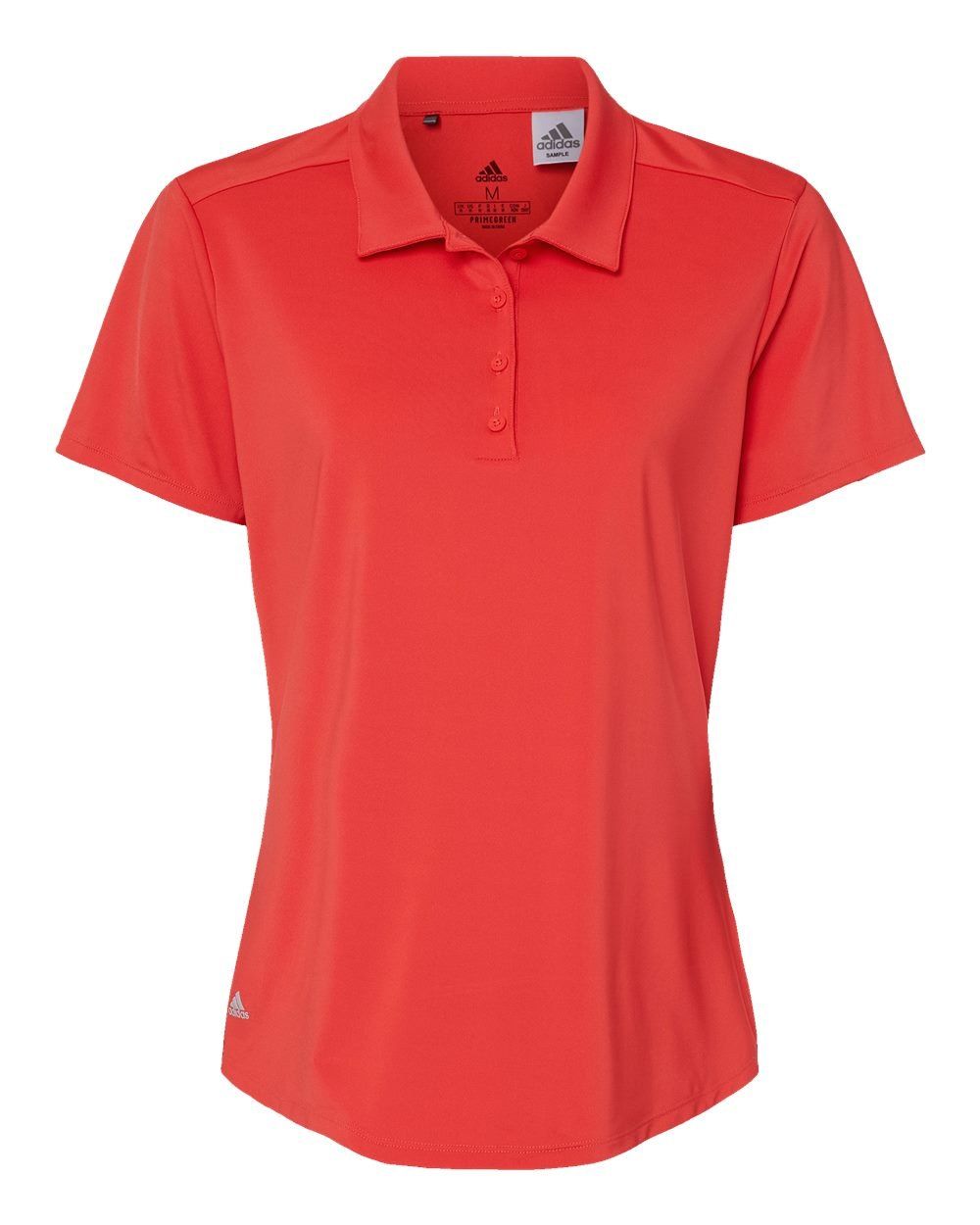 Adidas Women's Ultimate Solid Polo in Real Coral