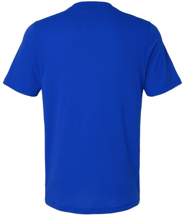 Am image of a Custom Adidas Blended TShirt in Collegiate Royal!