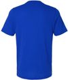 Am image of a Custom Adidas Blended TShirt in Collegiate Royal!
