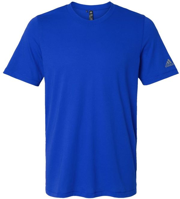 Am image of a Custom Adidas Blended TShirt in Collegiate Royal!