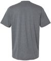 Am image of a Custom Adidas Blended TShirt in Dark Grey Heather!