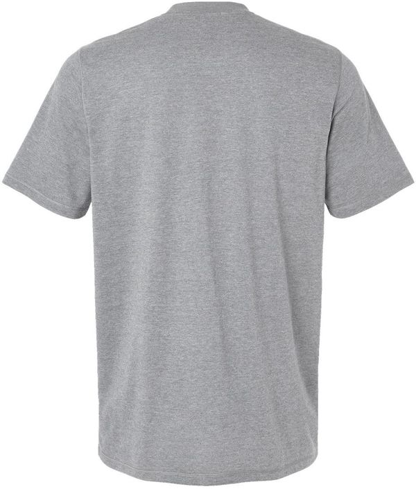 Am image of a Custom Adidas Blended TShirt in Medium Grey Heather!