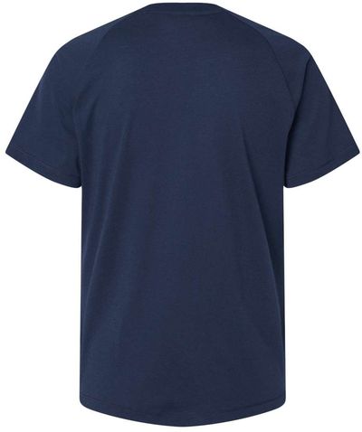 Am image of a Custom Adidas Womens Blended TShirt in Collegiate Navy!