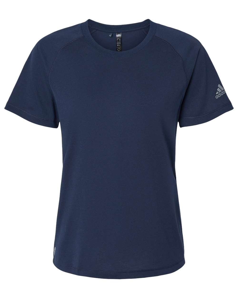 Adidas Womens Blended TShirt in Collegiate Navy