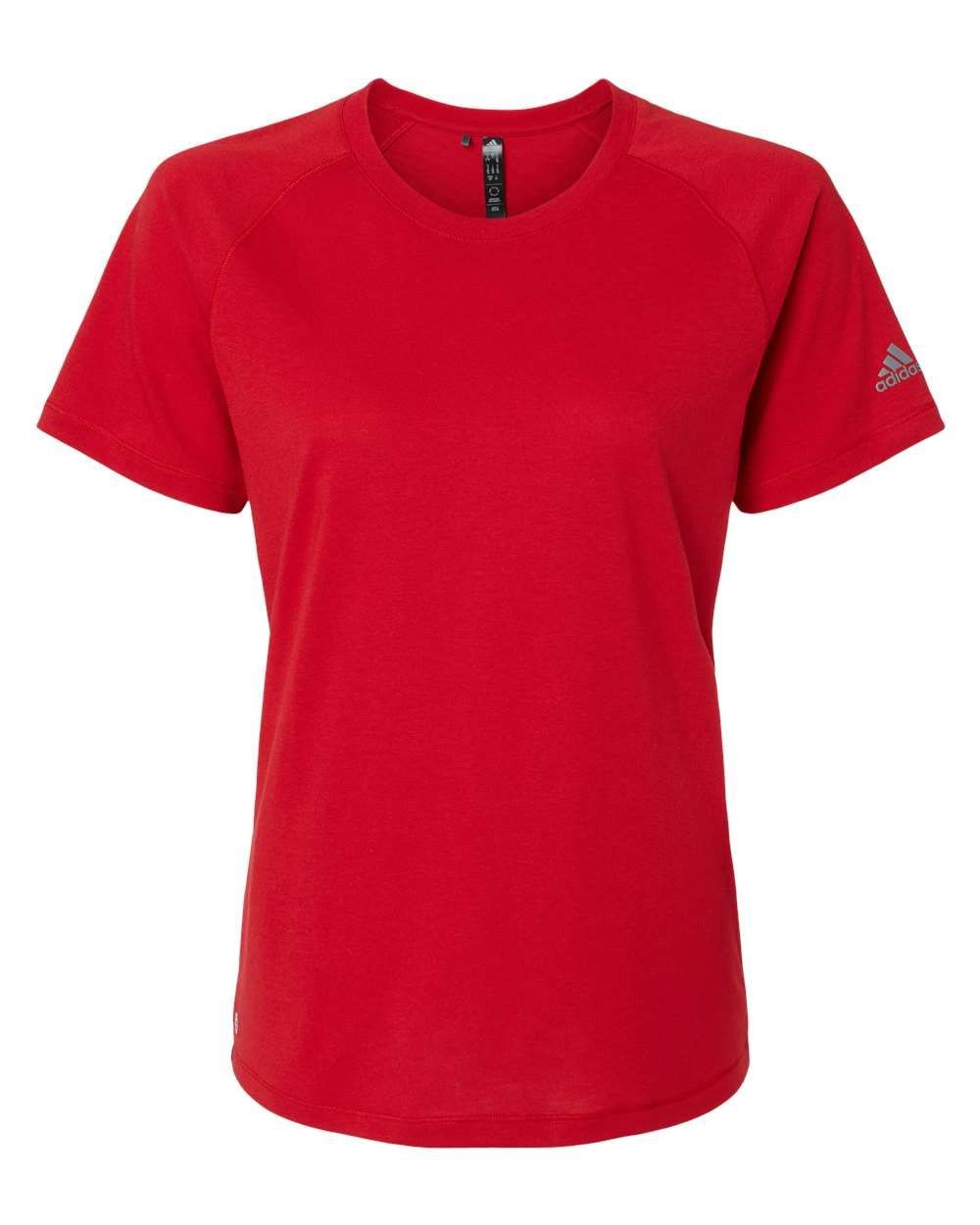 Adidas Womens Blended TShirt in Power Red