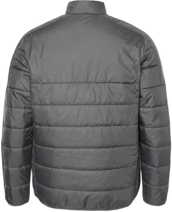 Am image of a Custom Adidas Mens Puffer Jacket in Grey Five!