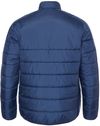 Am image of a Custom Adidas Mens Puffer Jacket in Team Navy Blue!
