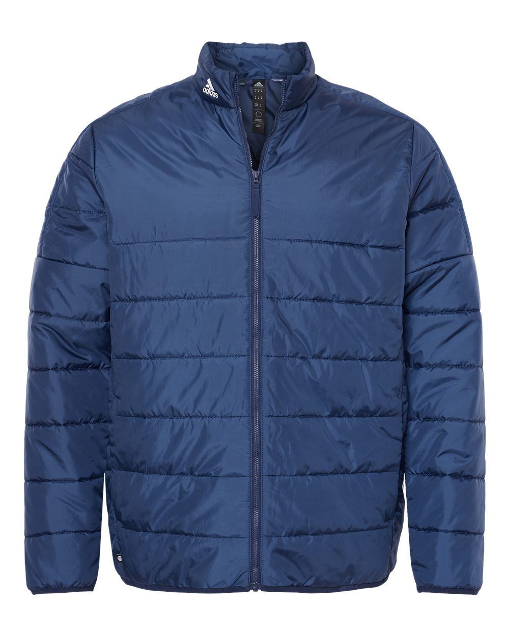 Adidas Mens Puffer Jacket in Team Navy Blue