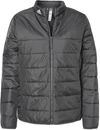 Am image of a Custom Adidas Womens Puffer Jacket in Grey Five!