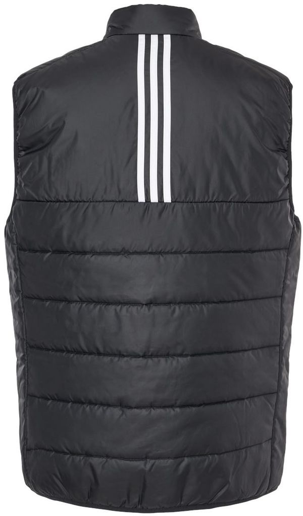 Am image of a Custom Adidas Puffer Vest in Black!