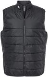 Am image of a Custom Adidas Puffer Vest in Black!