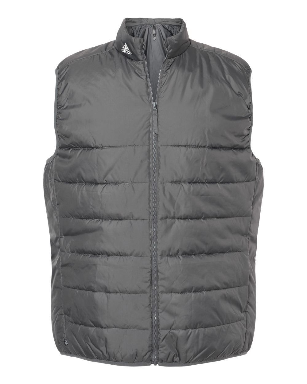 Adidas Puffer Vest in Grey Five